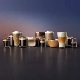 One-touch coffee enjoyment – includes milk varieties