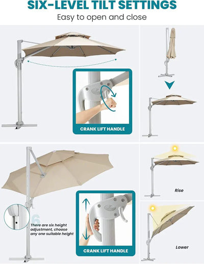 Adjustable Outdoor Umbrella