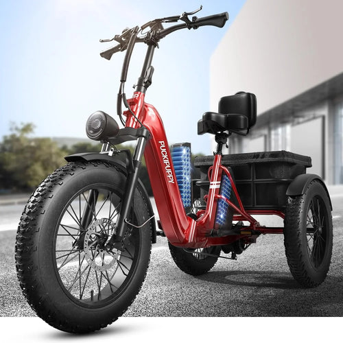 PUCKIPUPPY Electric Tricycle