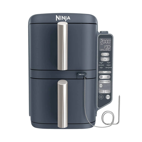 Ninja Double Stack XL 2-Level Air Fryer with Smart Cook System 9.5L Cyber Space